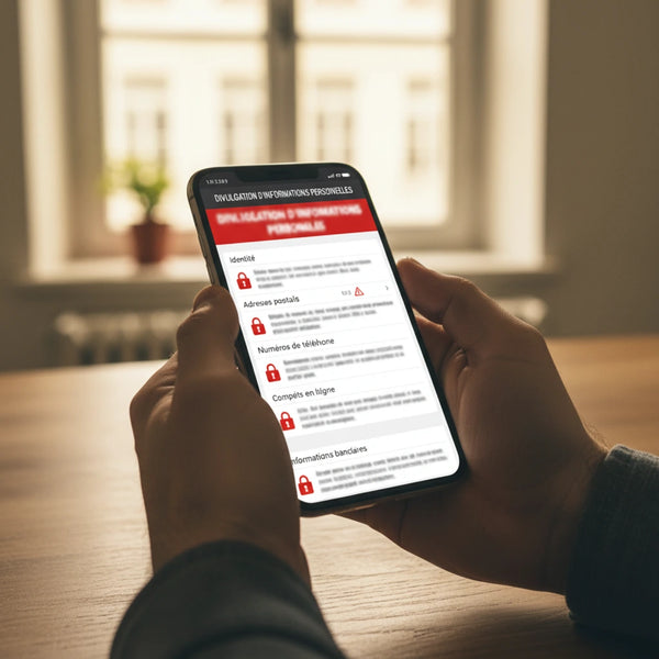 Divulgation d’informations personnelles